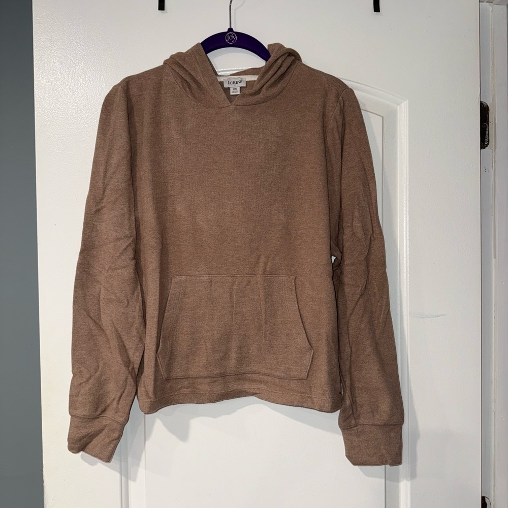 J. Crew Brown Hoodie Sweater